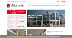 Desktop Screenshot of oficinaiarxiu.net